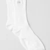 Calze unisex a gamba corta sobrie - Bianco