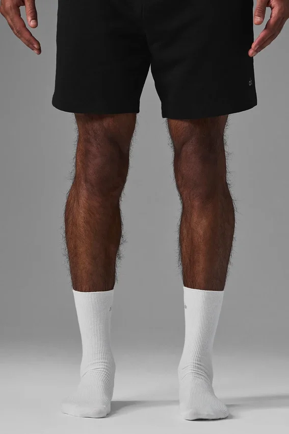 Calze unisex a gamba corta sobrie - Bianco