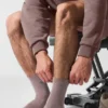 Calze unisex a gamba corta "Understated" - Colore fungo