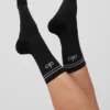 Calze unisex a gamba media ad alte prestazioni - Nero