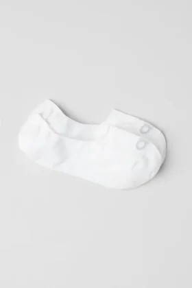 Calze unisex a vista nascosta - Bianco/Grigio tortora