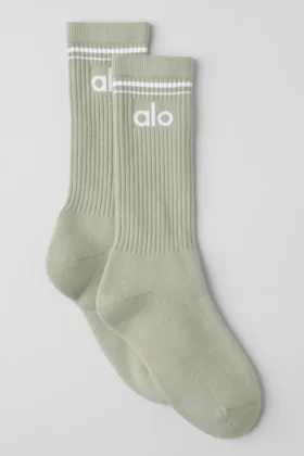 Calze unisex Throwback - Calcare/Bianco