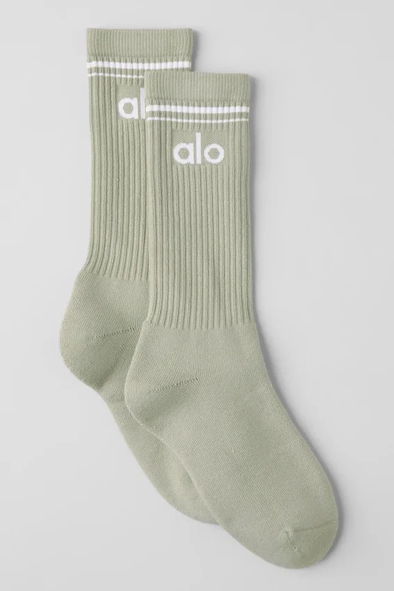 Calze unisex Throwback - Calcare/Bianco
