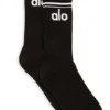 Calze unisex Throwback - Nero/Bianco