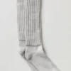 Calze unisex Washed Scrunch - Grigio sfumato