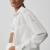 Camicia a maniche lunghe con bottoni Dreamscape - Bianca