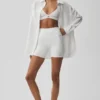 Camicia a maniche lunghe con bottoni Dreamscape - Bianca