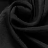 Camicia a maniche lunghe semi-trasparente Golden Hour con bottoni - Nero