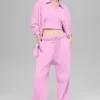 Camicia in cotone Real Deal con bottoni a maniche lunghe - Rosa Candy Heart