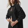 Camicia in cotone Real Deal con bottoni - Nero