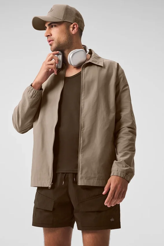 Camicia oversize Torrent - Gravel