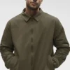 Camicia oversize Torrent - Olive Tree