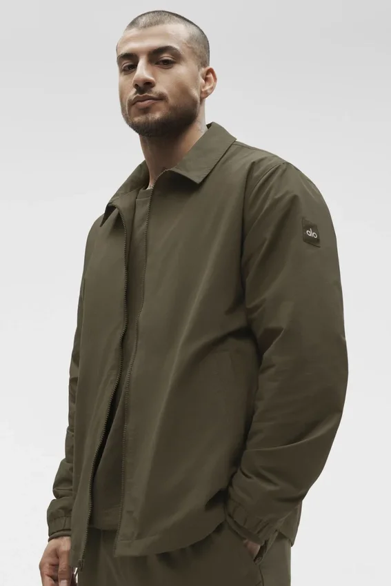 Camicia oversize Torrent - Olive Tree