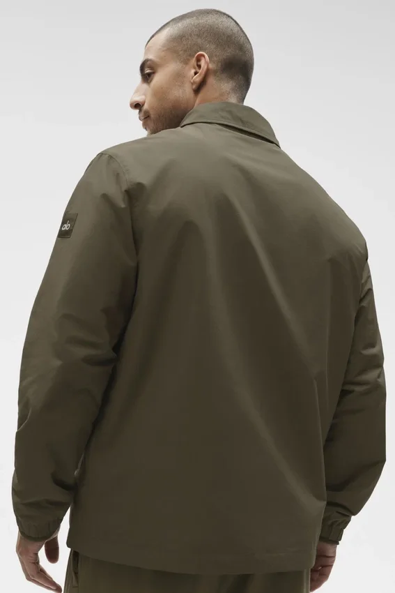 Camicia oversize Torrent - Olive Tree