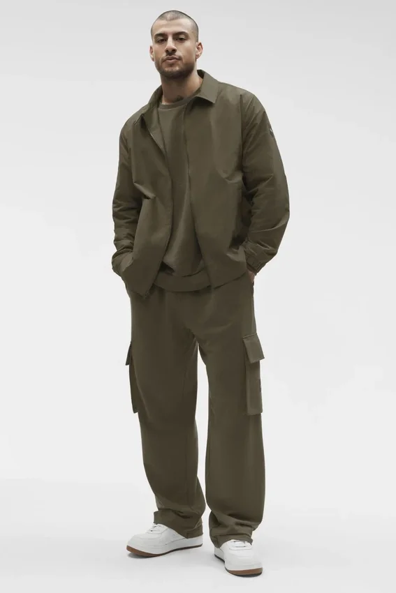 Camicia oversize Torrent - Olive Tree
