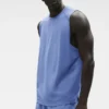 Canotta Alo Vapor Muscle - Blu Provenza