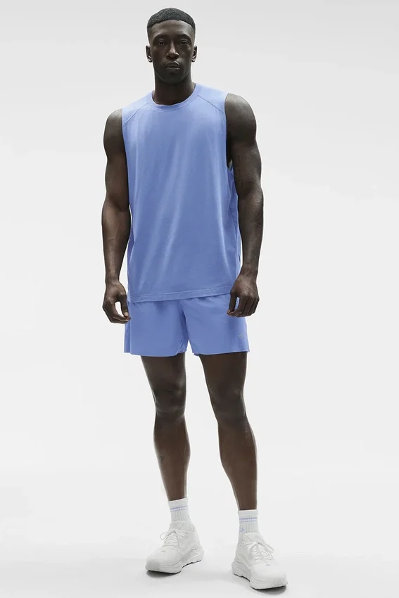 Canotta Alo Vapor Muscle - Blu Provenza