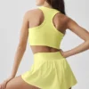 Canotta Aspire - Giallo sole/Bianco