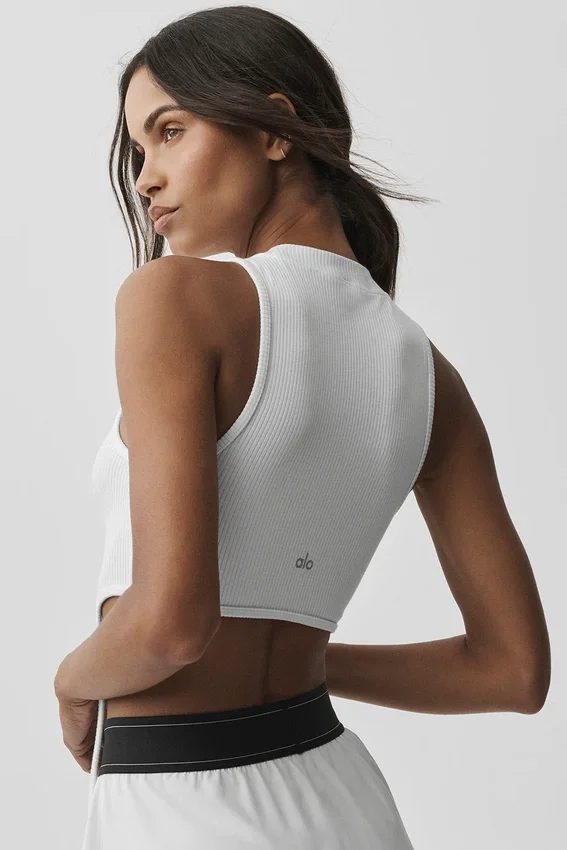 Canotta Benessere Rib Flaunt - Bianca