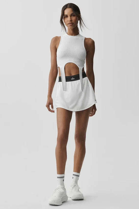 Canotta Benessere Rib Flaunt - Bianca