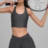Canotta con reggiseno Airlift Super Sleek - Antracite