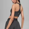 Canotta con reggiseno Airlift Super Sleek - Antracite