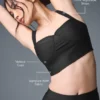 Canotta con reggiseno Airlift Turn It Up - Nero