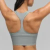 Canotta con reggiseno integrato Airlift Super Sleek - Grigio lunare