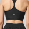 Canotta con reggiseno integrato Airlift Super Sleek - Nero