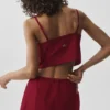 Canotta corta Connection - Rosso Summer Romance