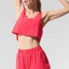 Canotta corta Sport Star - Rosso caramella