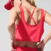 Canotta corta Sport Star - Rosso caramella