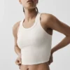 Canotta Goddess Ribbed Go-To - Avorio