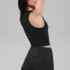 Canotta "Goddess Ribbed Go-To" - Nero