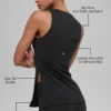 Canotta reggiseno a tutta lunghezza Alo Softsculpt Precision - Nero
