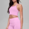 Canotta reggiseno senza cuciture a costine Favorite - Rosa Candy Heart