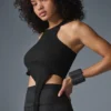 Canotta Revelation Ribbed Alosoft - Nero