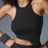 Canotta Revelation Ribbed Alosoft - Nero