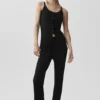 Canotta Sunlit Button Down - Nero
