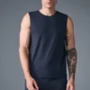 Canotta Triumph Muscle - Blu navy