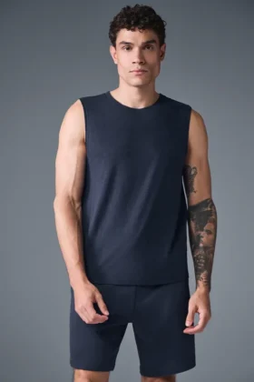 Canotta Triumph Muscle - Blu navy