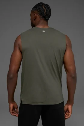 Canotta Triumph Muscle – Verde Stealth