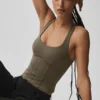 Canotte a corsetto Airbrush Sparks Fly - Olive Tree