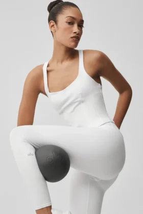 Canotte a corsetto Airbrush Sparks Fly - White