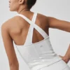 Canotte a corsetto Airbrush Sparks Fly - White