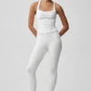 Canotte a corsetto Airbrush Sparks Fly - White