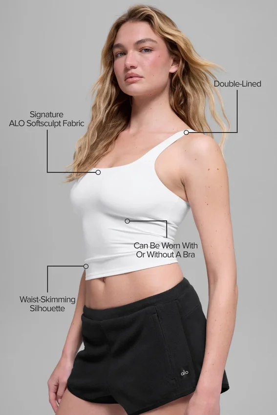 Canotte Alo Softsculpt Precision - Bianco