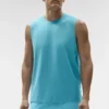 Canotte Alo Vapor Muscle - Blue Breeze