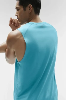 Canotte Alo Vapor Muscle – Blue Breeze
