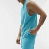 Canotte Alo Vapor Muscle - Blue Breeze